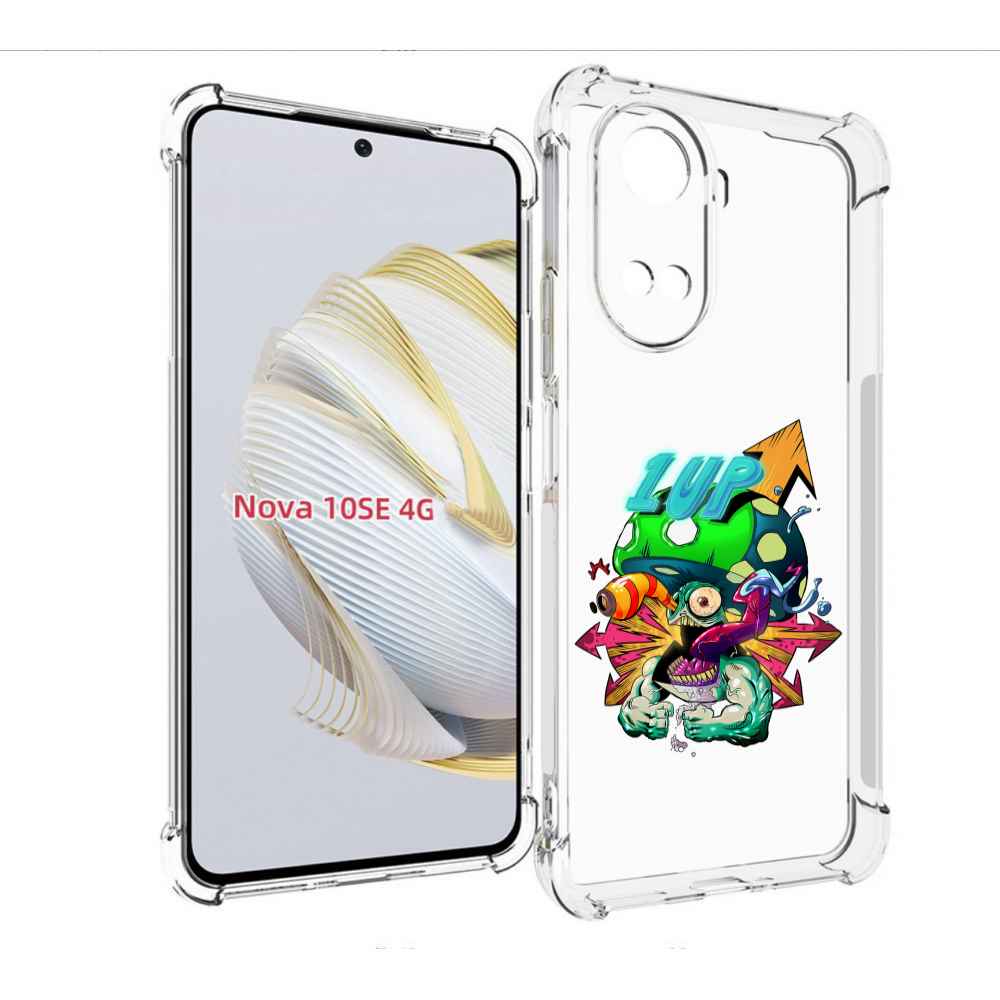 

Чехол MyPads сильный гриб абстракция для Huawei Nova 10 SE, Прозрачный, Tocco
