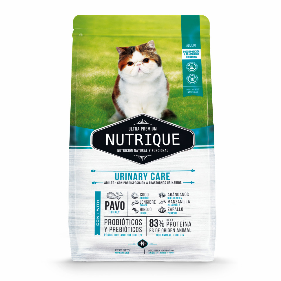 Сухой корм для кошек Vitalcan Nutrique при проблемах мочеиспускания, с индейкой, 2 кг