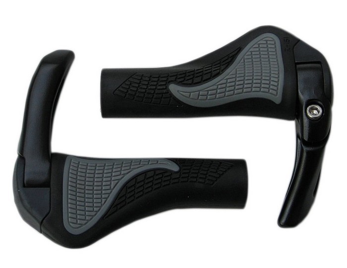 

Грипсы Hafny HF-555 139мм black/grey