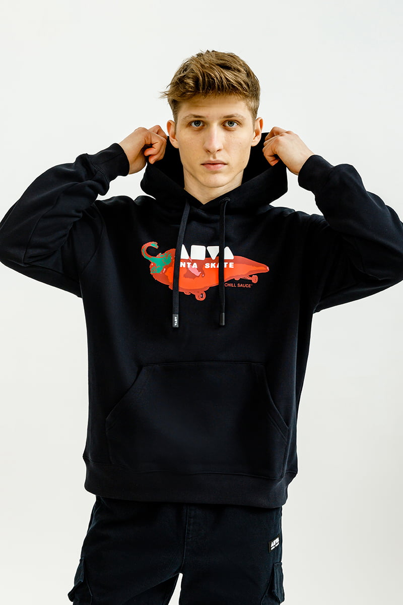 Худи мужское Anta Skate Culture 852328702 черное L