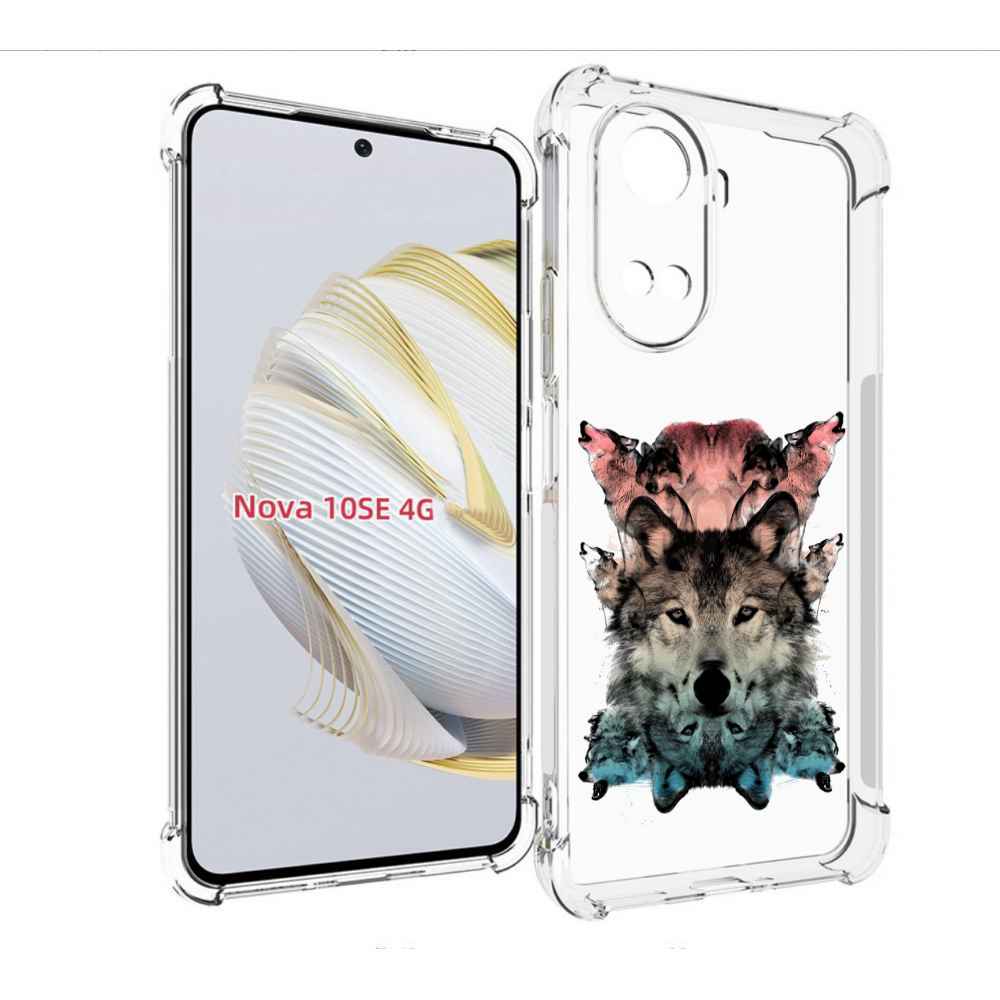 

Чехол MyPads стая для Huawei Nova 10 SE, Прозрачный, Tocco