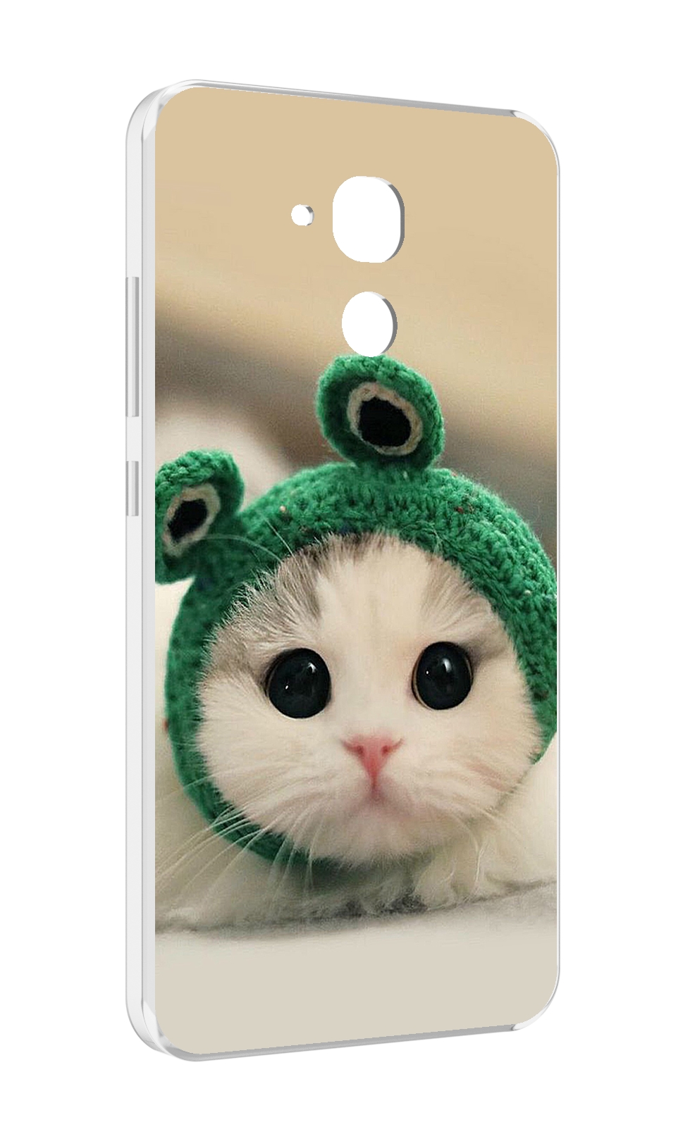 

Чехол MyPads кот-лягушка детский для Huawei Honor 5C/7 Lite/GT3 5.2, Прозрачный, Tocco