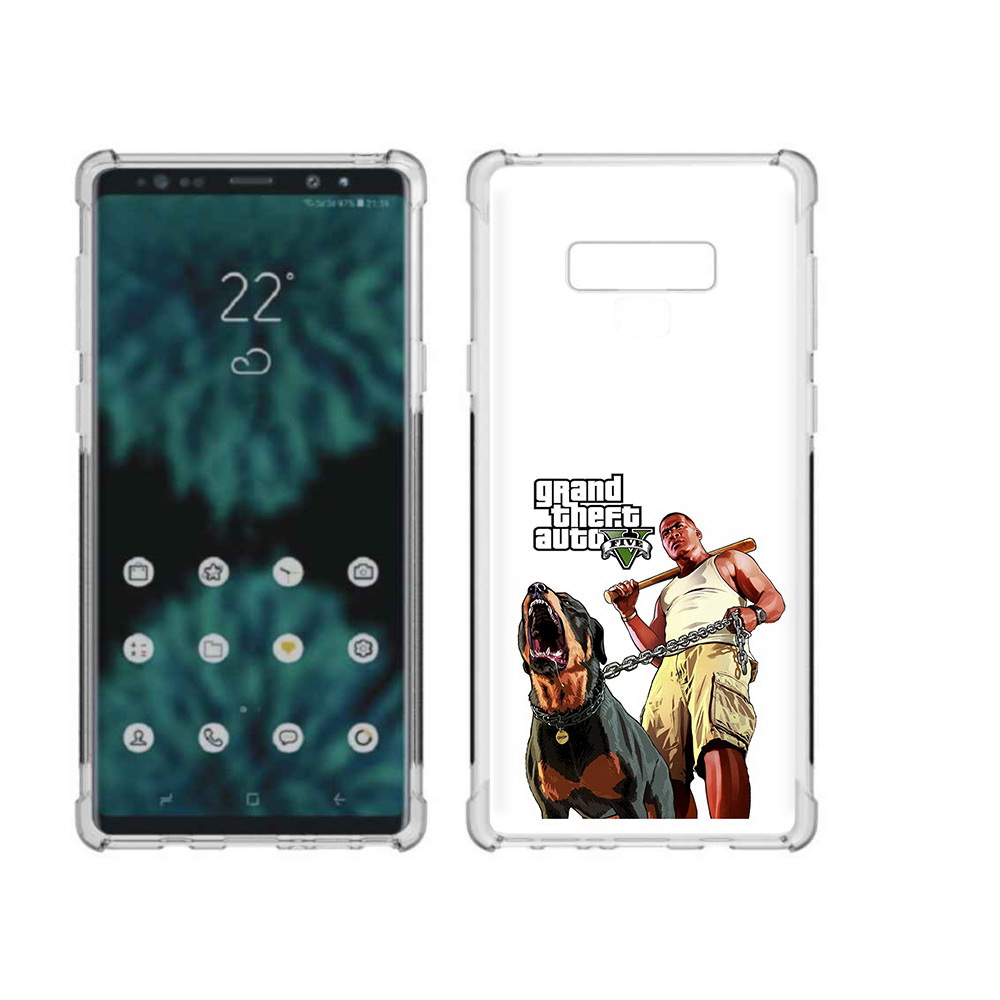 Чехол MyPads Tocco для Samsung Galaxy Note 9 GTA грозная собака (PT115235.598.18)