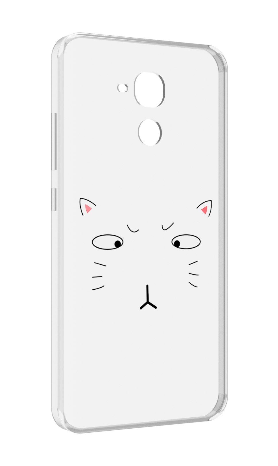 Чехол MyPads кот-части-лица для Huawei Honor 5C/7 Lite/GT3 5.2