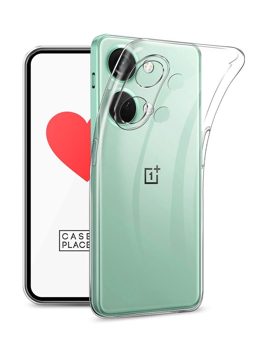 

Чехол на OnePlus Nord 3 прозрачный, 154050-6