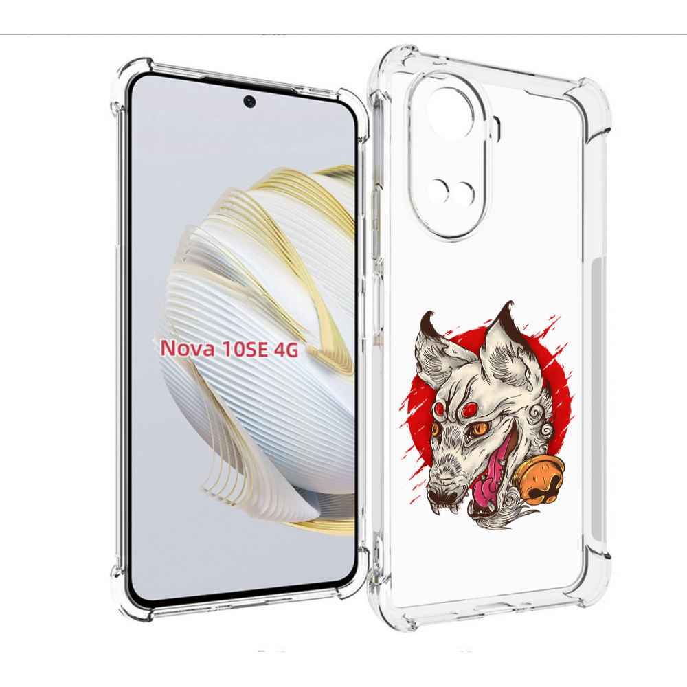 

Чехол MyPads страшная собака для Huawei Nova 10 SE, Прозрачный, Tocco