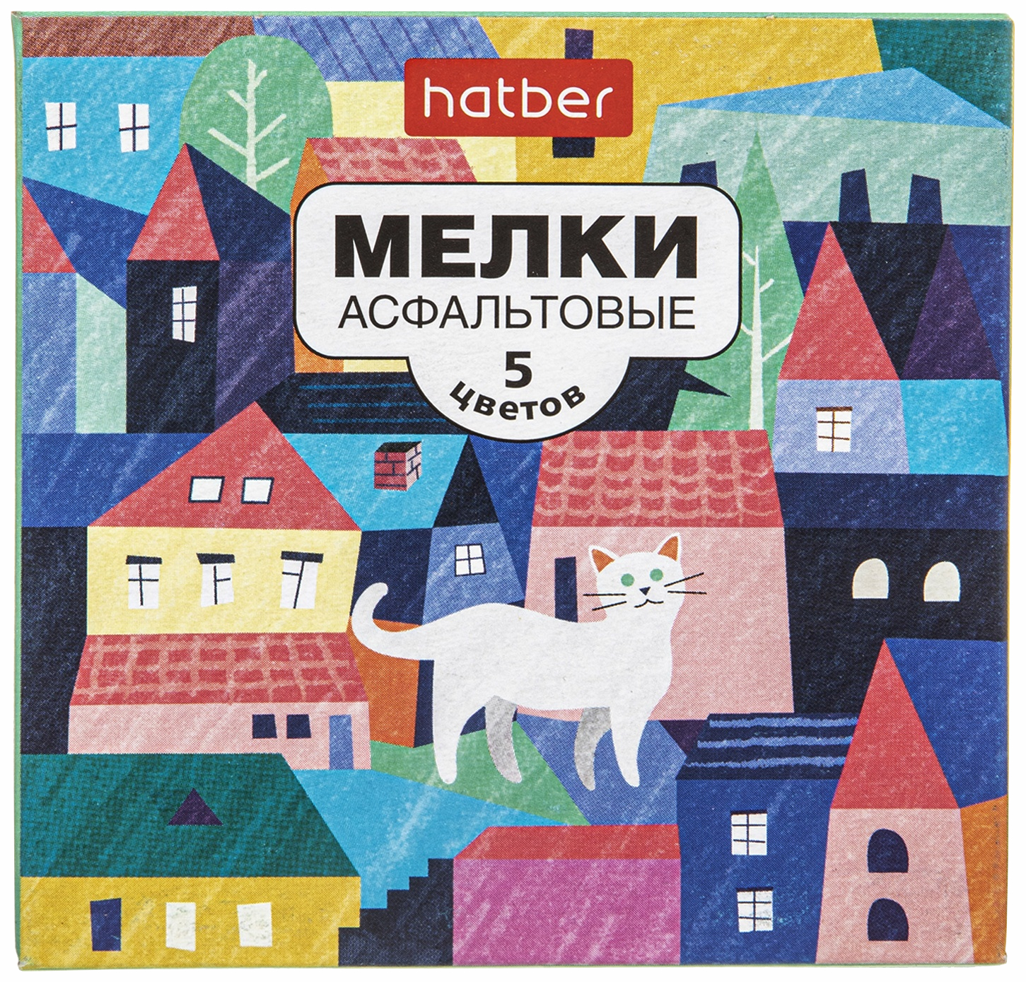 

Мел цветной 5шт Городок 072698 Hatber