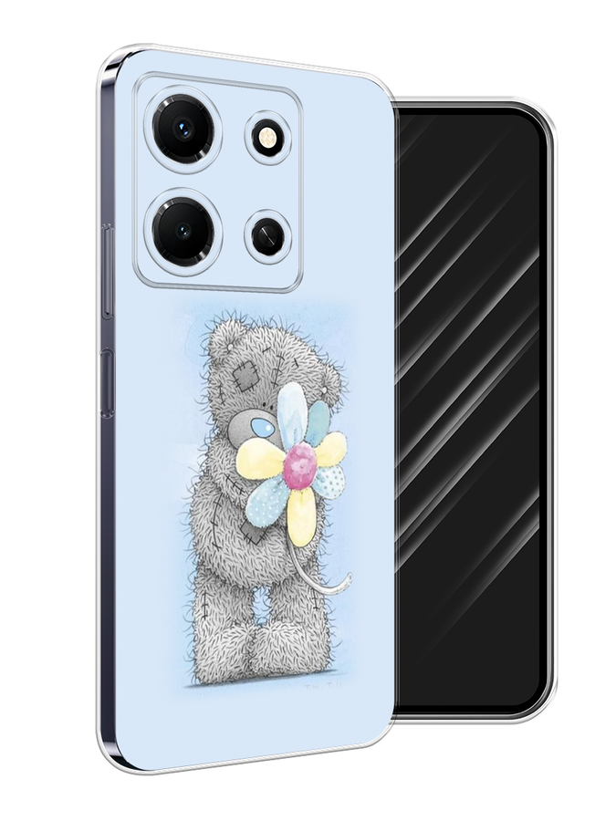 

Чехол Awog на Infinix Note 30i "Me to you с ромашкой", Голубой;серый;желтый, 3104350-2