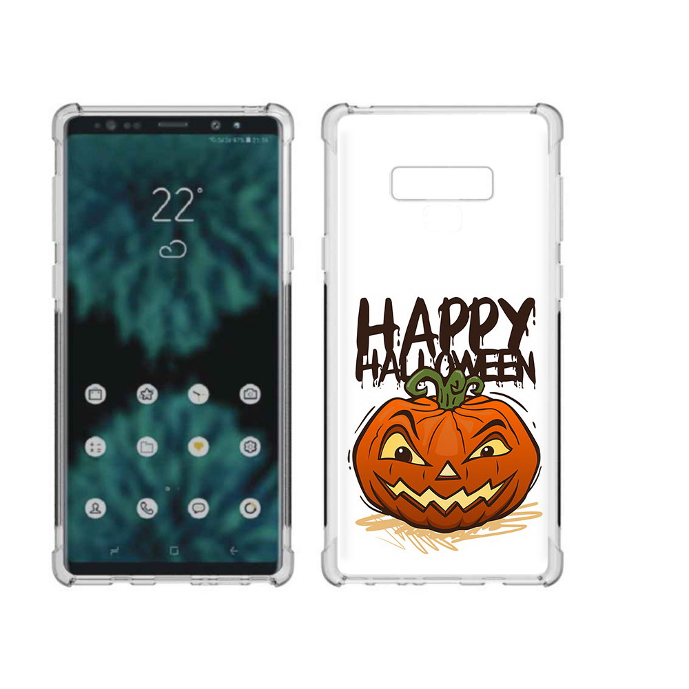 

Чехол MyPads Tocco для Samsung Galaxy Note 9 Хэллоуин счастливый (PT115235.598.195), Прозрачный, Tocco