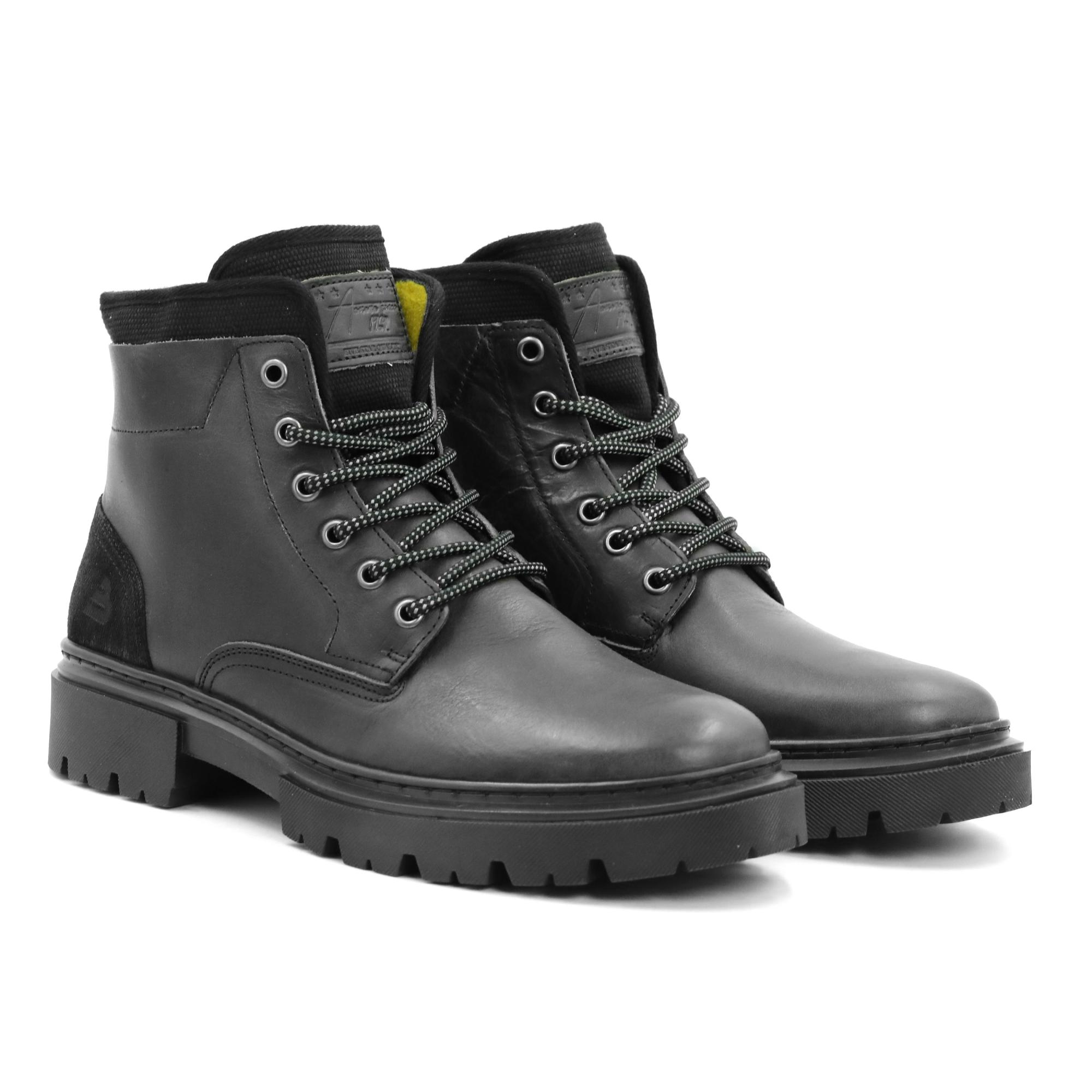 

Ботинки мужские BULLBOXER 230K55959BP734 черные 40 EU, Черный, 230K55959BP734