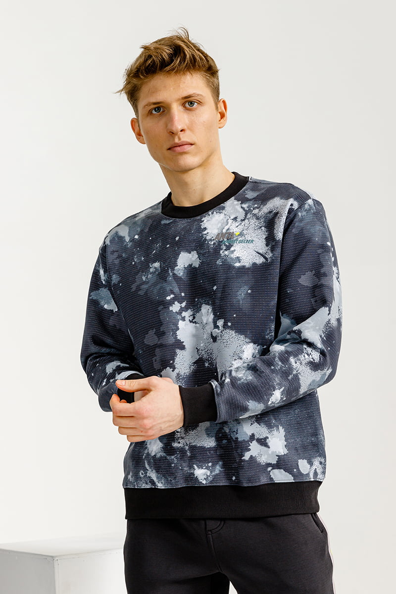 

Свитшот мужской Anta Robert Geller A-STRETCH SHAPE 852317757 синий M, Robert Geller A-STRETCH SHAPE 852317757