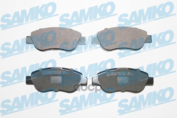 

Тормозные колодки SAMKO дисковые 5SP1491