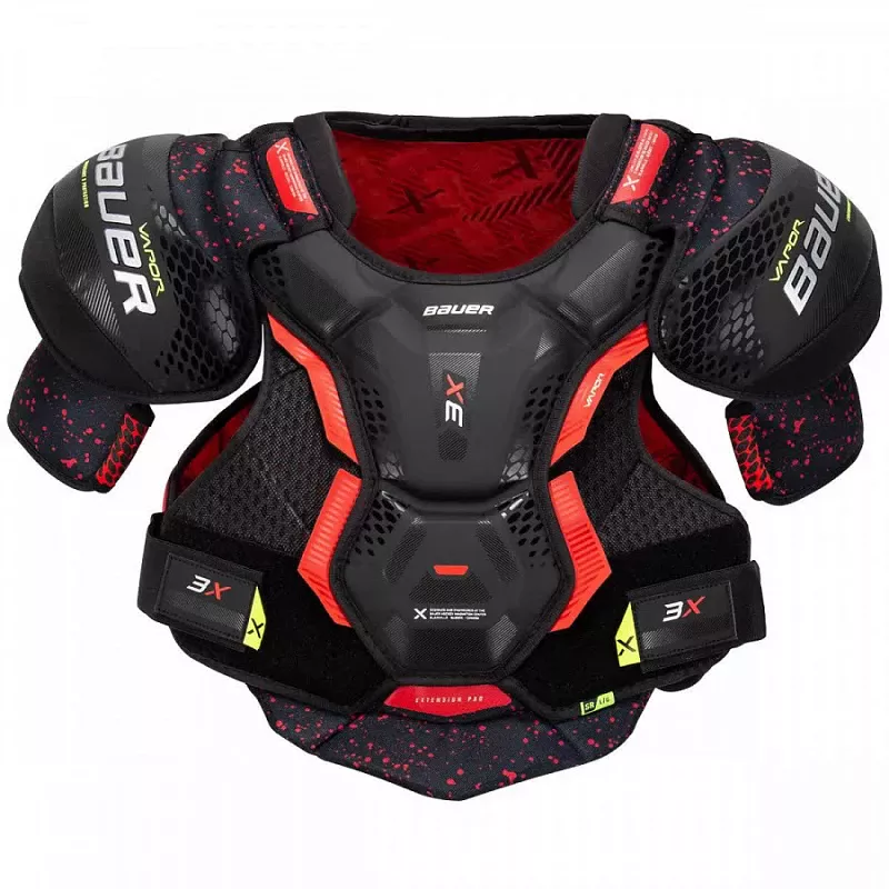 

Нагрудник хоккейный BAUER Vapor 3X S22 SR 1059916 M, Черный, 3X S22 SR