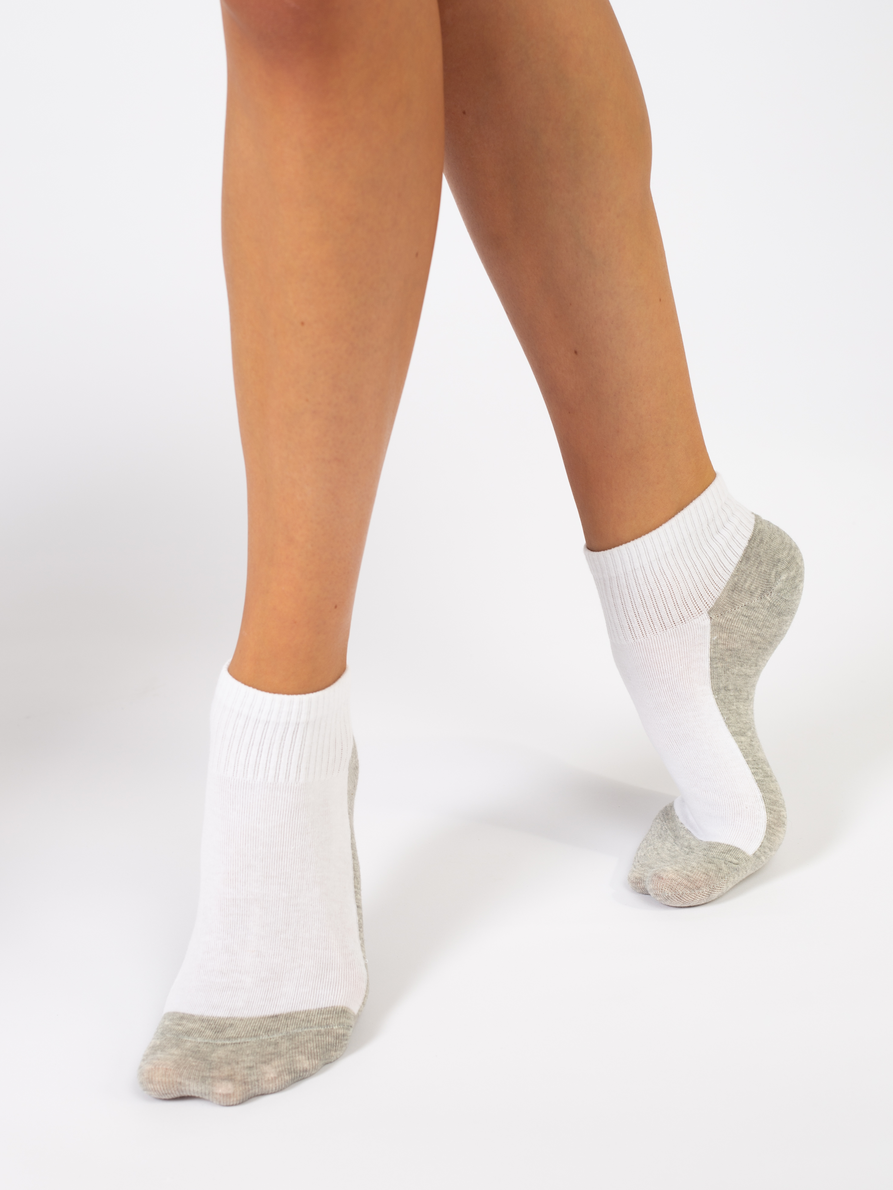 Комплект носков женских К-БС-1024 белых 36-41, 10 пар