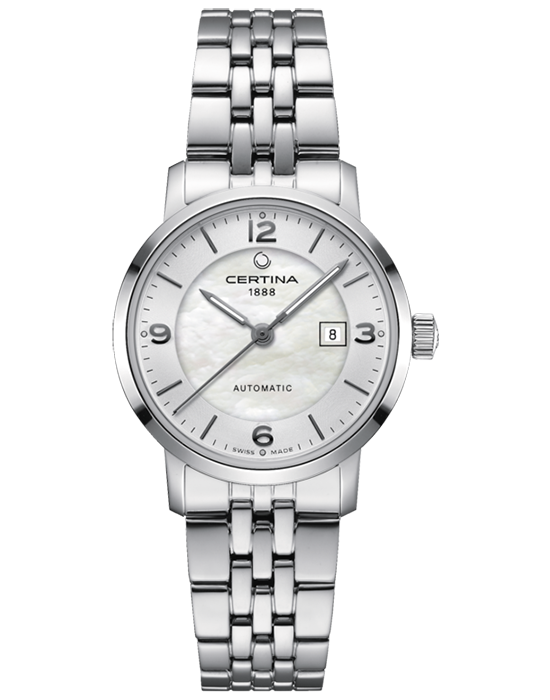 

Наручные часы женские CERTINA DS Caimano Lady серебристые, DS Caimano Lady
