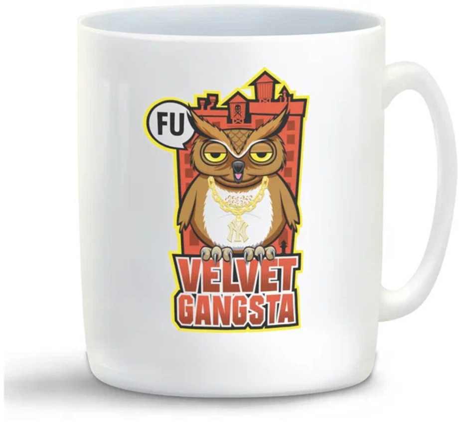 

Кружка CoolPodarok Velvet Gangsta