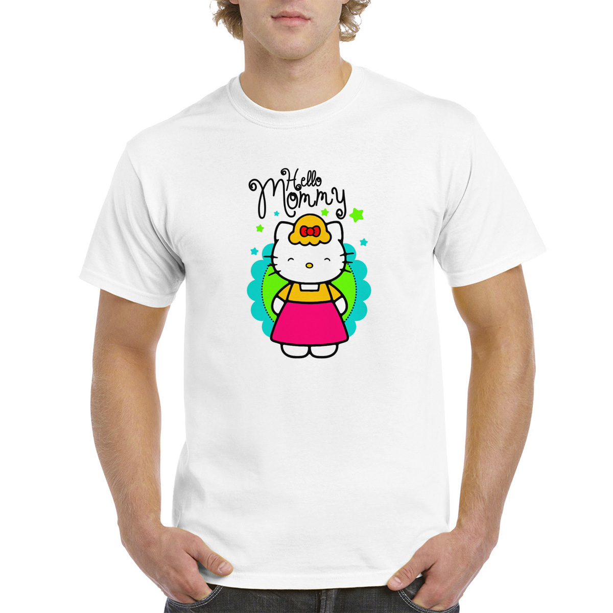 

Футболка унисекс CoolPodarok 6M043734 белая 46 RU, Белый, 6M043734