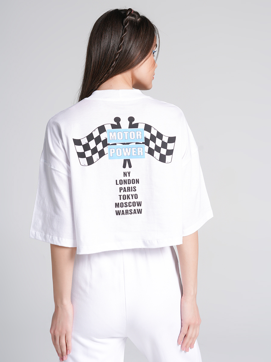 

Футболка женская ТВОЕ 83259 белая XL, 83259