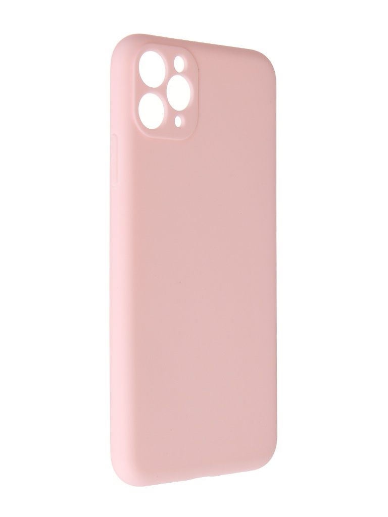 фото Чехол alwio для apple iphone 11 pro max soft touch light pink asti11pmpk