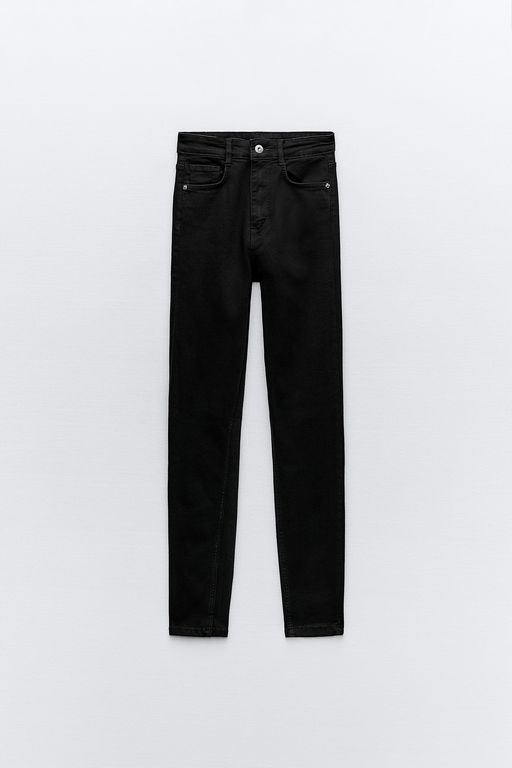 

Джинсы женские ZARA 04060050 черные 38/28, Черный, 04060050