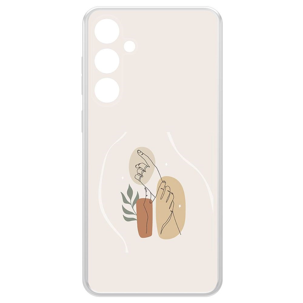 

Чехол-накладка Krutoff Clear Case Тонкость для Samsung Galaxy S23 FE, Прозрачный