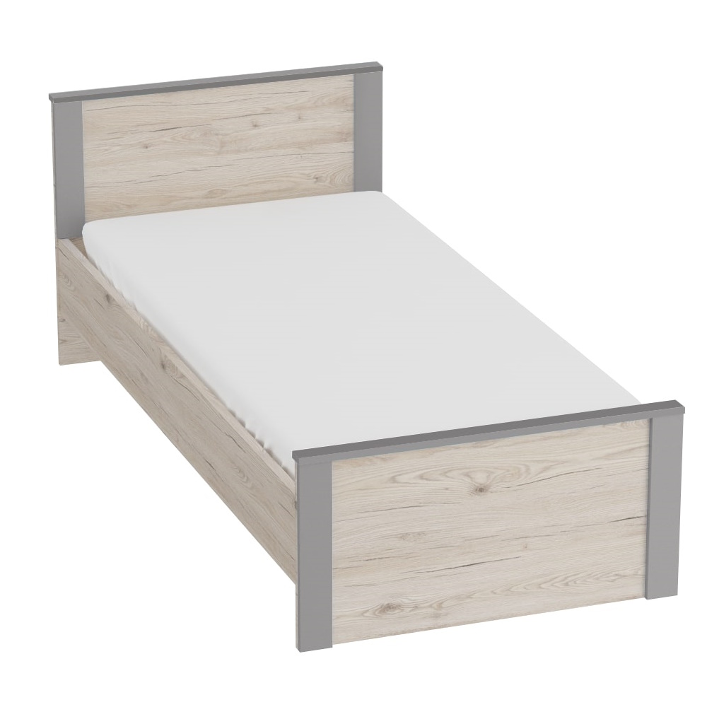 

Кровать МебельГрад 900 Скаут серый, Кровать 900 Скаут