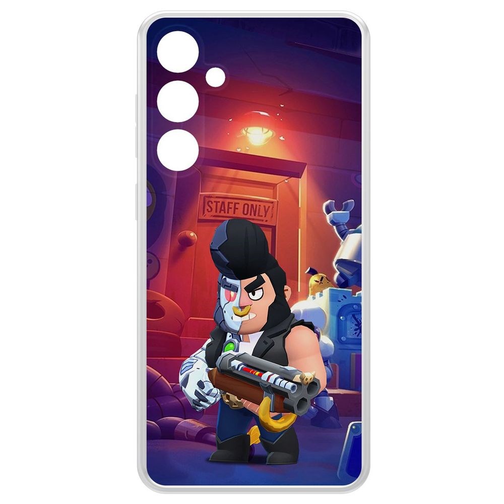 

Чехол-накладка Krutoff Clear Case Brawl Stars-Б-800 для Samsung Galaxy S23 FE, Прозрачный