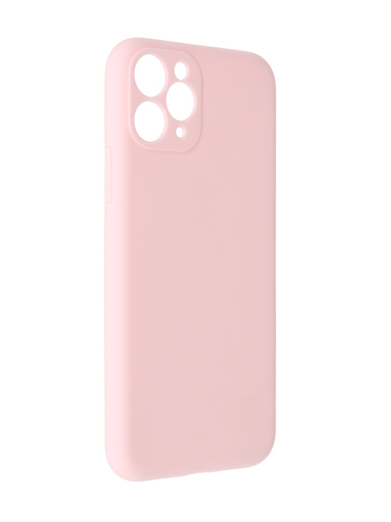 фото Чехол alwio для apple iphone 11 pro soft touch light pink asti11ppk