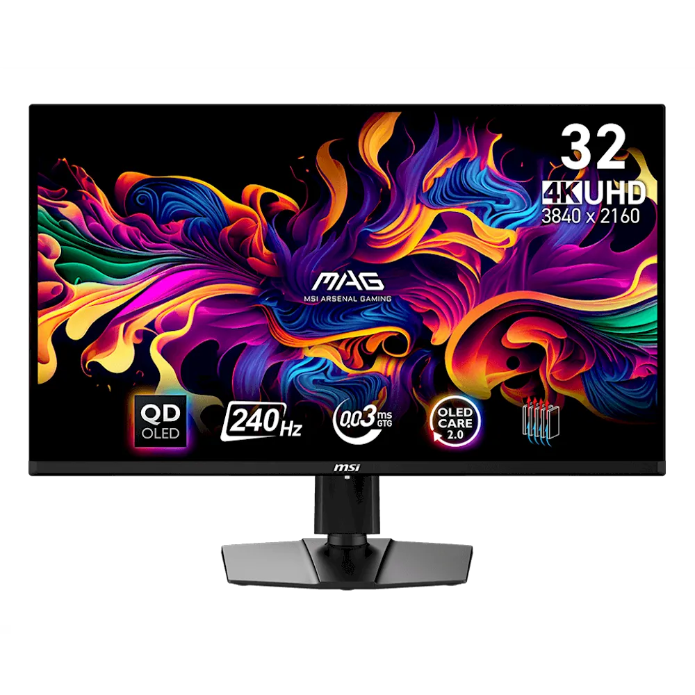 

31.5" Монитор MSI MAG 321UPX черный 240Hz 3840x2160 OLED, MAG 321UPX