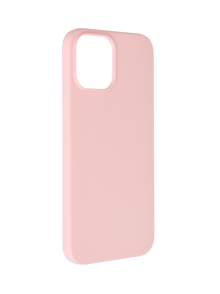 фото Чехол alwio для apple iphone 12 pro max soft touch light pink asti12pmpk