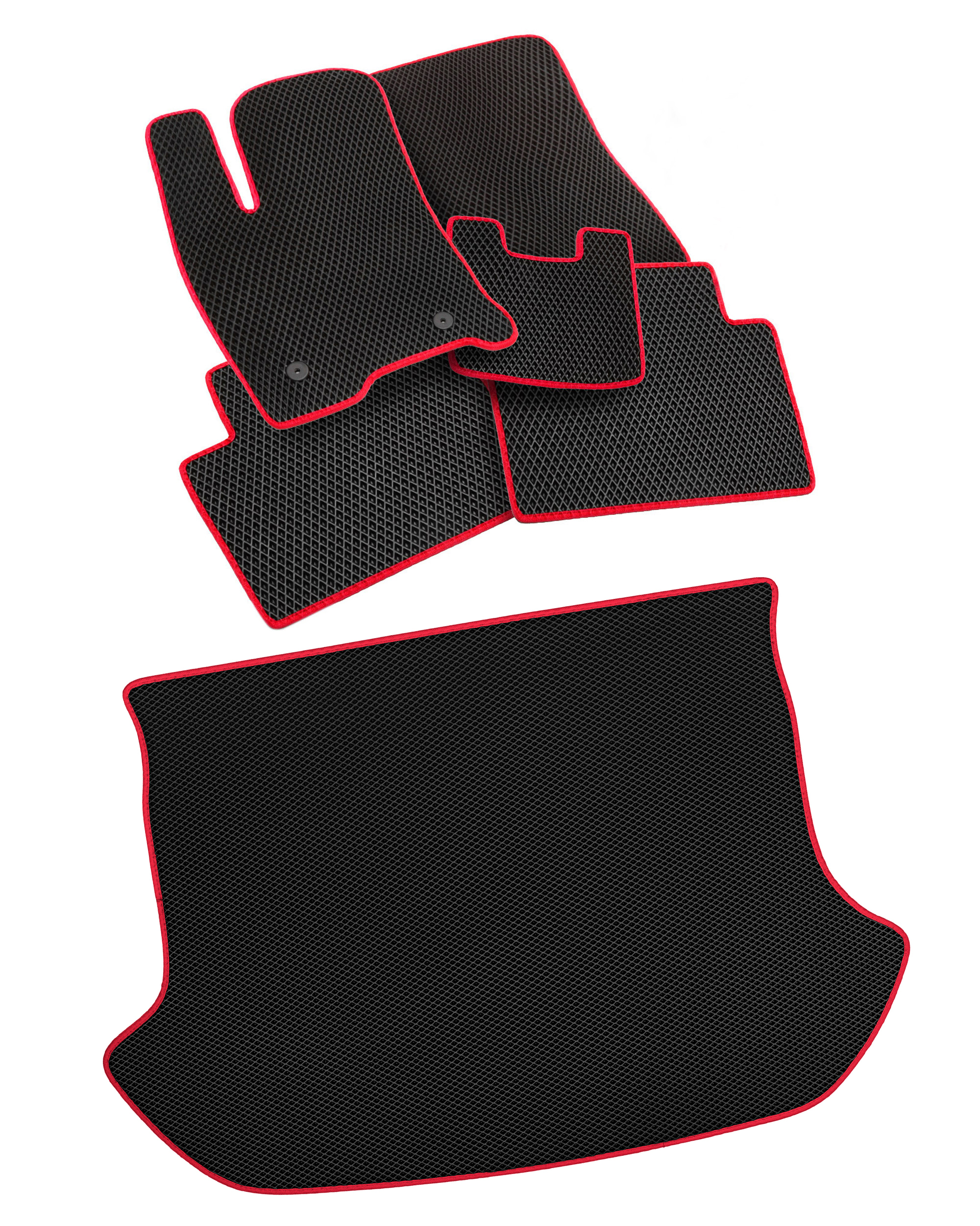 

Комплект ковриков ViceCar для Exeed LX 2019-н.в. салон и багажник ЕВА Иксид ЛХ