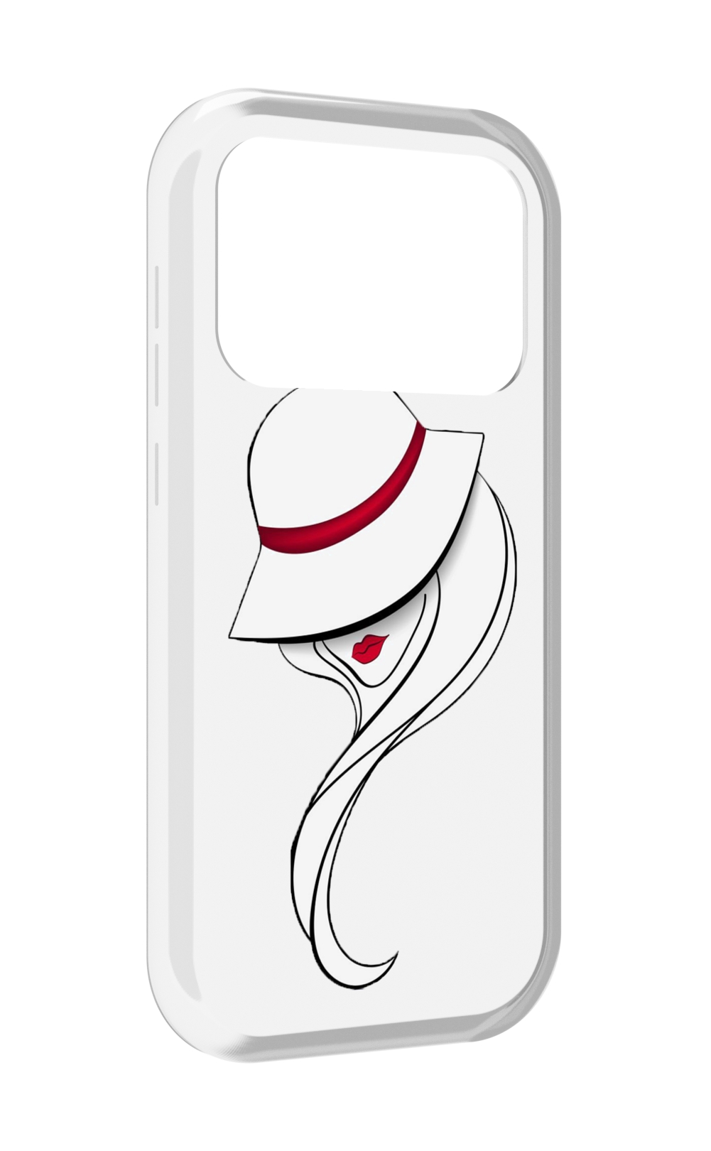 

Чехол MyPads Лого женский для Oukitel F150 Air1 Pro / F150 Air1, Прозрачный, Tocco