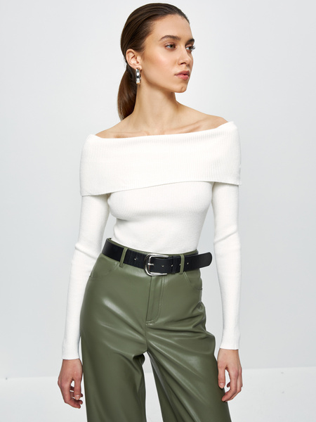 

Джемпер женский ZARINA 3121632832 белый XS, 3121632832