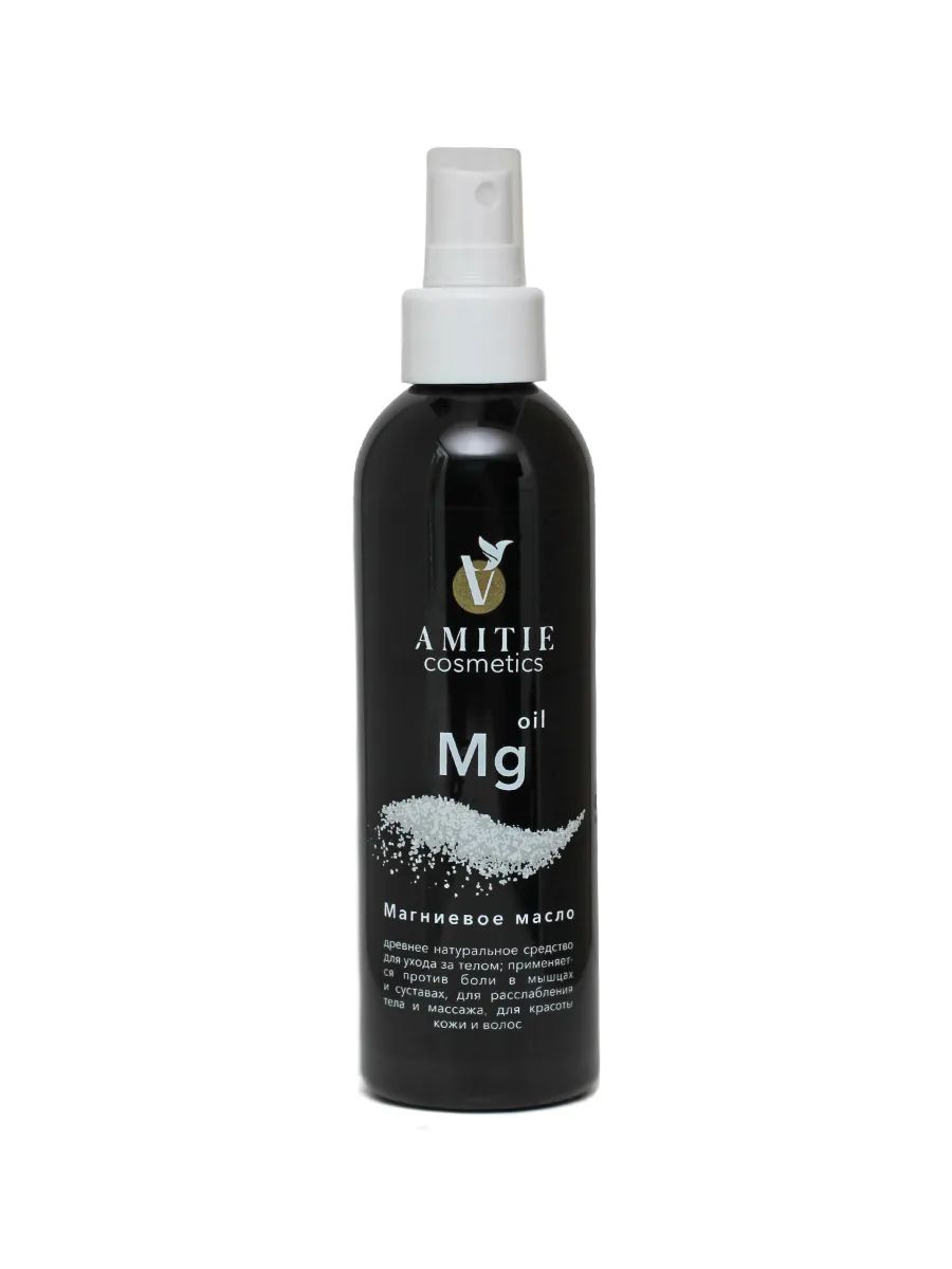 Магниевое масло Magnesium Oil Amitie для волос и тела 200 мл saules fabrika массажное масло без запаха 200
