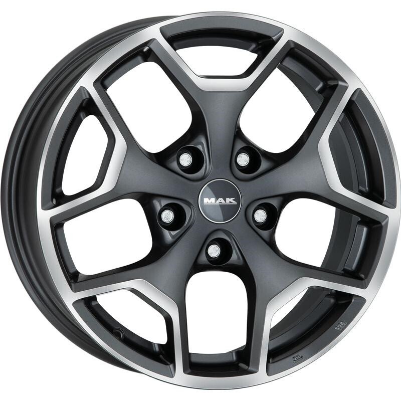 

Mak Liberty 7,5X17 5/108 Et39 D-72 Gun Met-Mirror Face MAK F7570LBQM39G