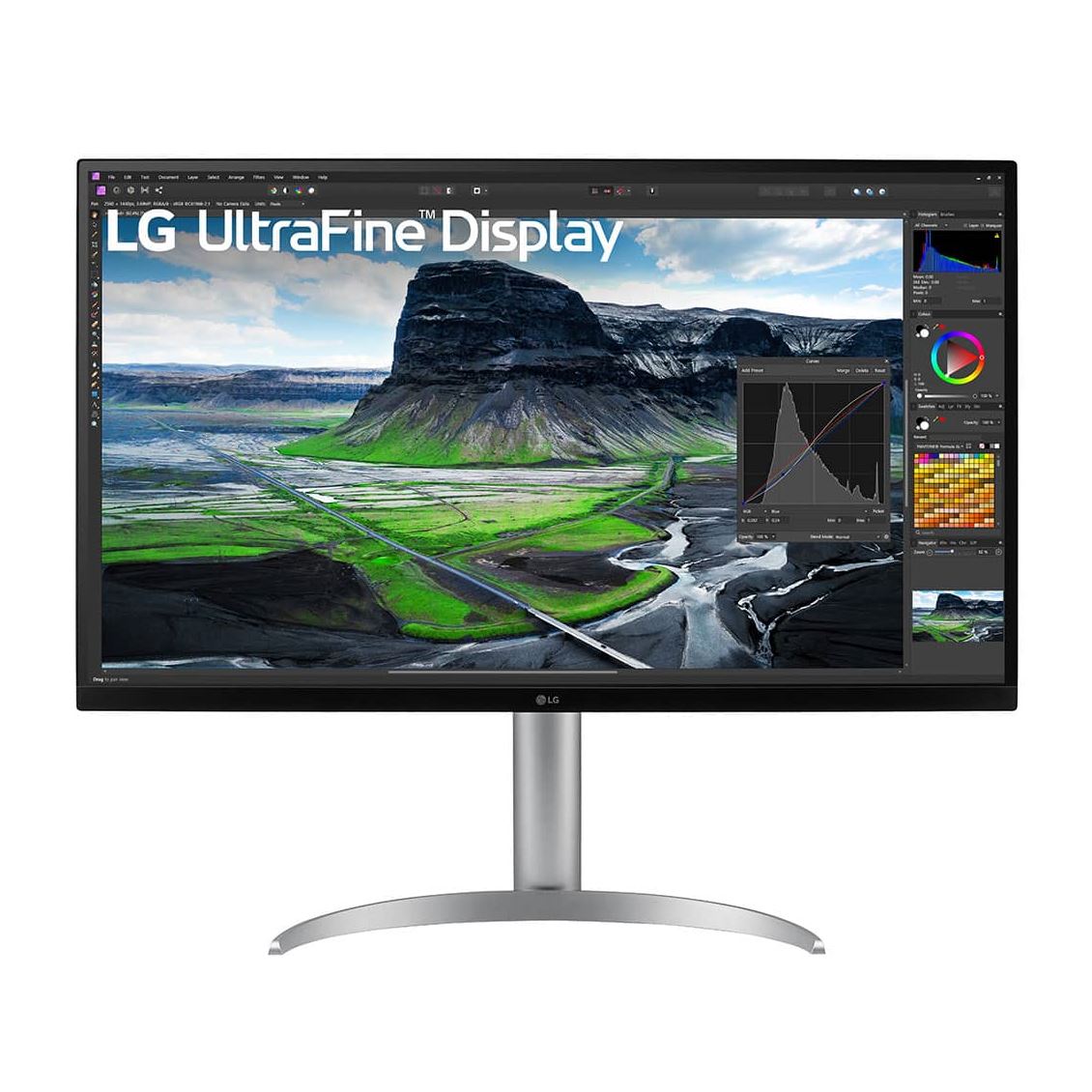 

31.5" Монитор LG UltraFine 32UQ85R-W серебристый 60Hz 3840x2160 IPS, UltraFine 32UQ85R-W