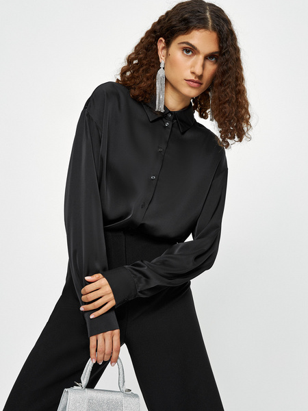 

Блуза женская ZARINA 3121101301 черная M, 3121101301