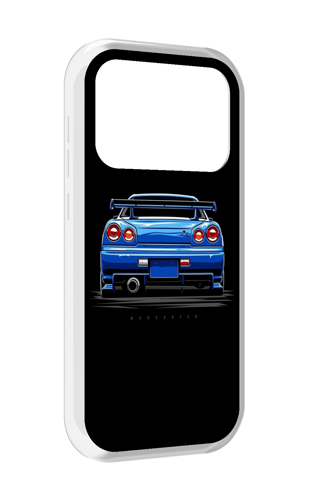 

Чехол MyPads Машина-синяя мужской для Oukitel F150 Air1 Pro / F150 Air1, Прозрачный, Tocco