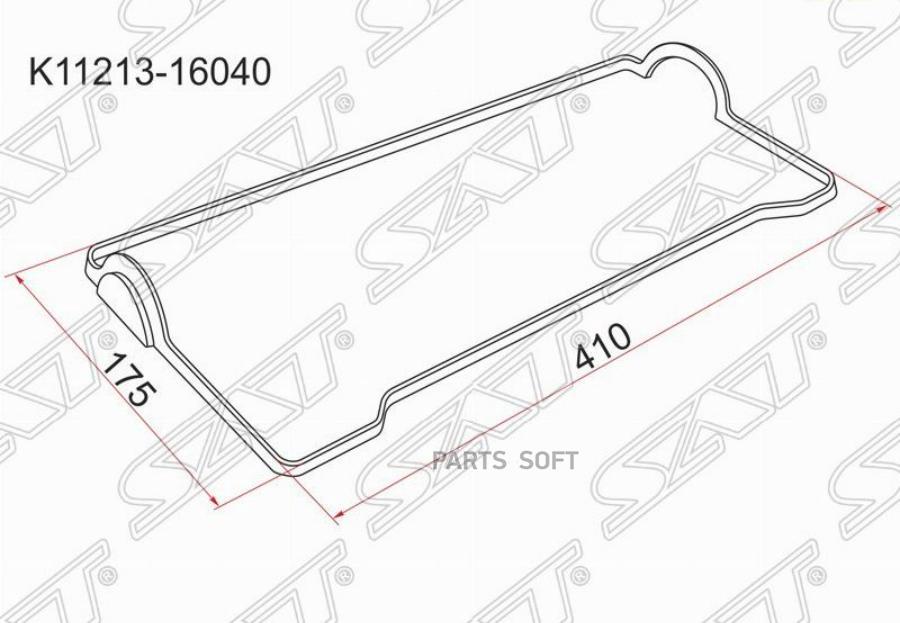 

Прокладка Клапанной Крышки Ty 7A-Fe K11213-16040 SAT k1121316040