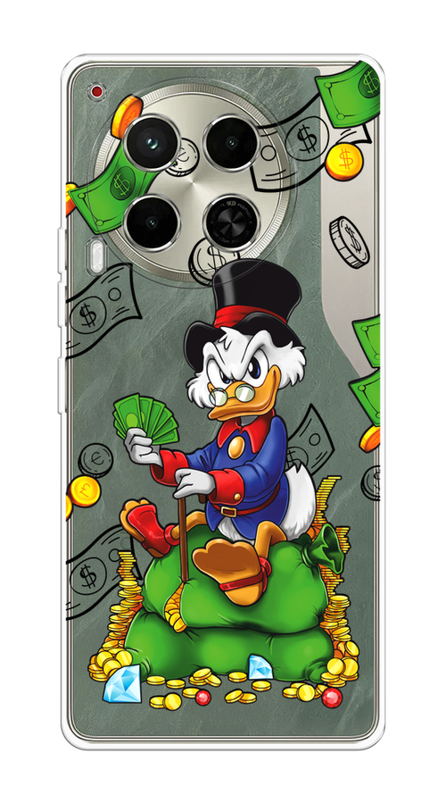 

Чехол на Tecno Camon 30 5G "Scrooge Richness", Черный;синий;зеленый, 305550-1