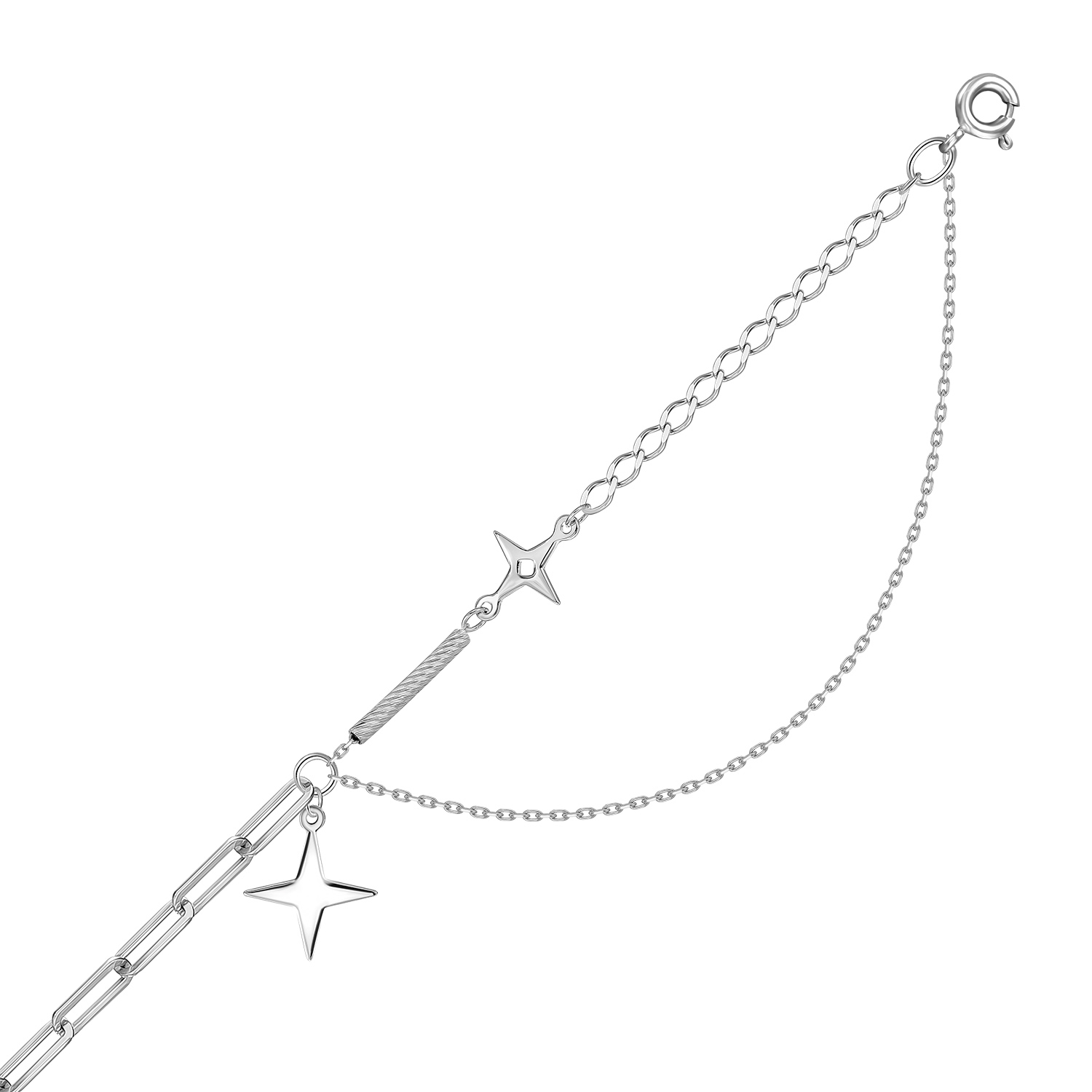 

Браслет из серебра р.19 MIUZ Diamonds (Московский ювелирный завод) B2050-7111649-00245, B2050-7111649-00245