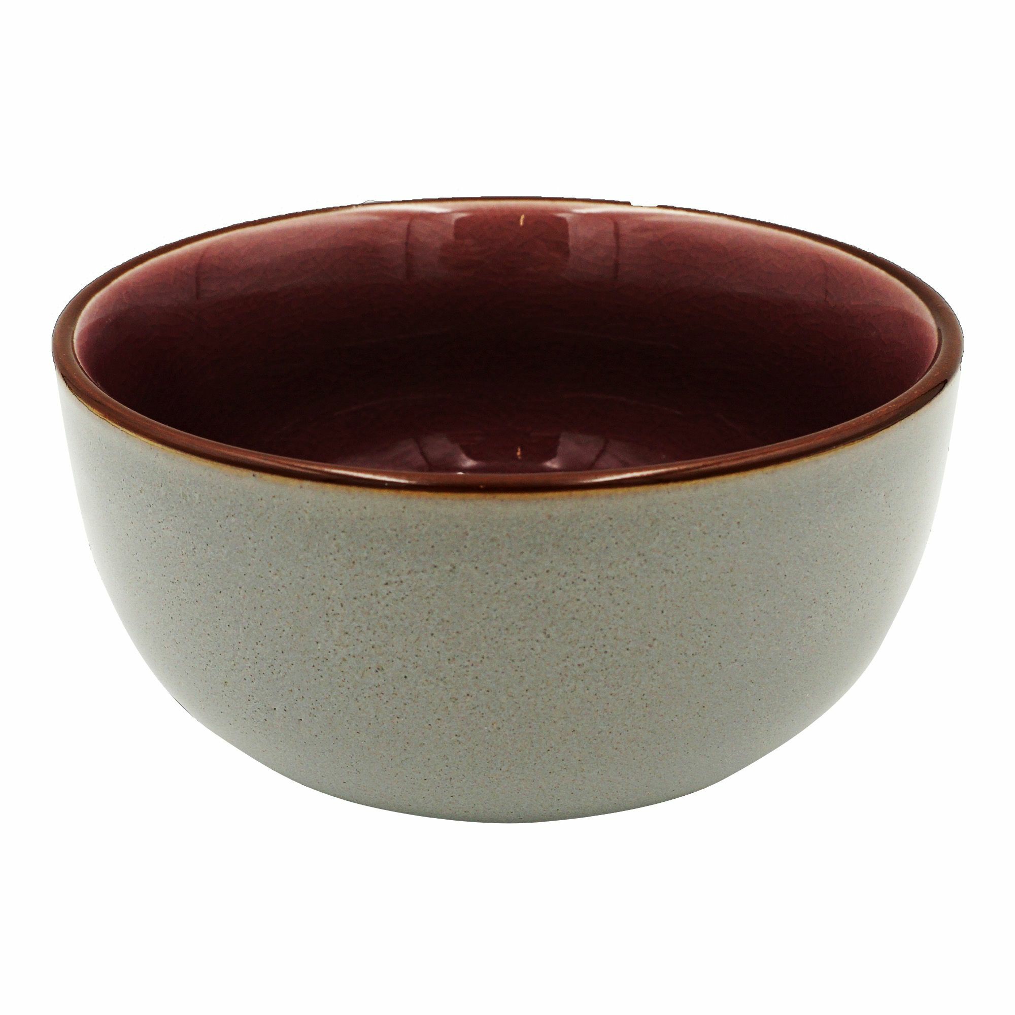 фото Салатник stoneware серый 11,5 см nobrand