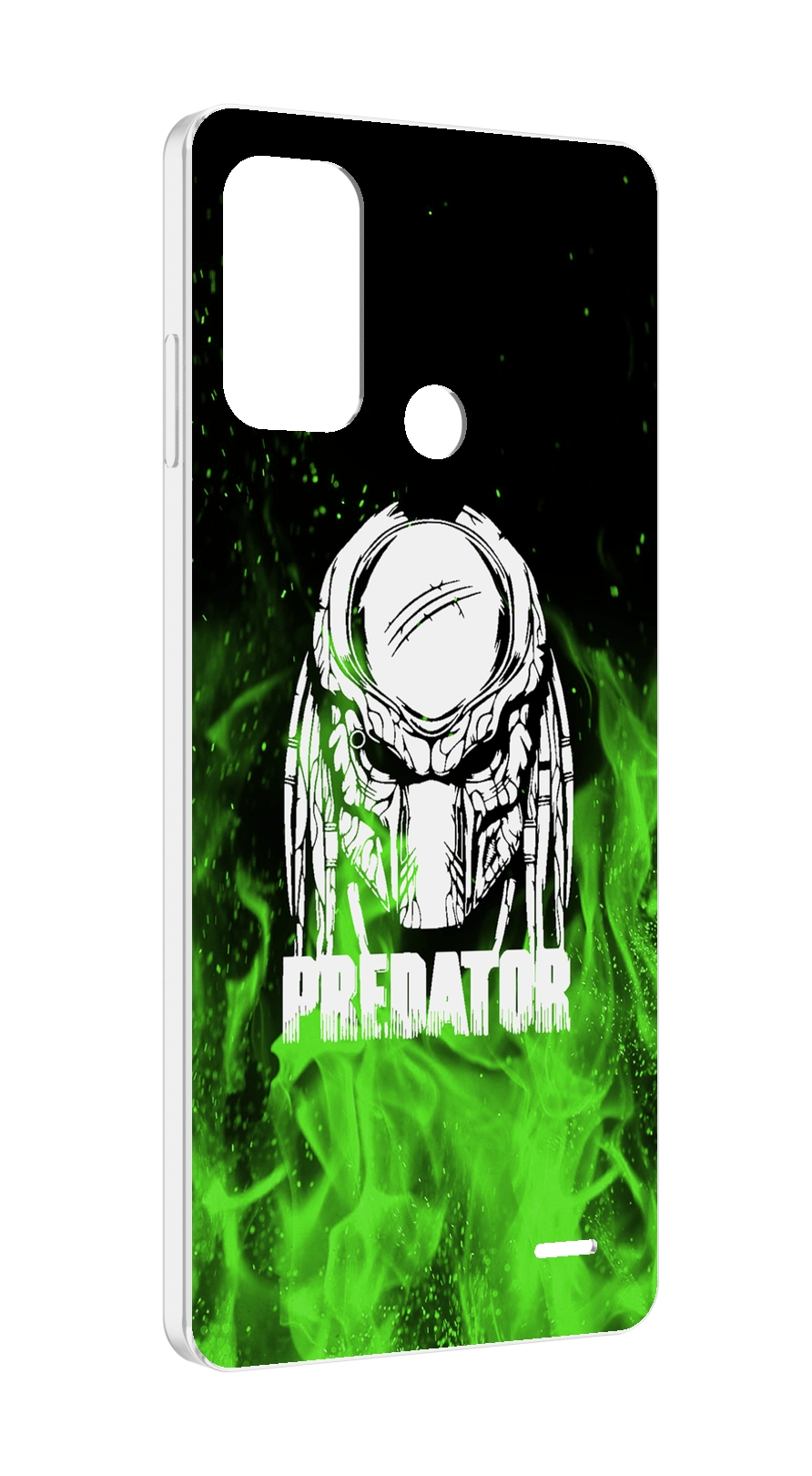 

Чехол MyPads Знак-хищника для ZTE Blade A52, Прозрачный, Tocco