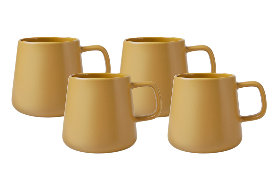 

Набор из 4-х кружек Blend Sala, горчичный, 0,375 л, Maxwell & Williams, MW475-DI0425, MW475-DI0425