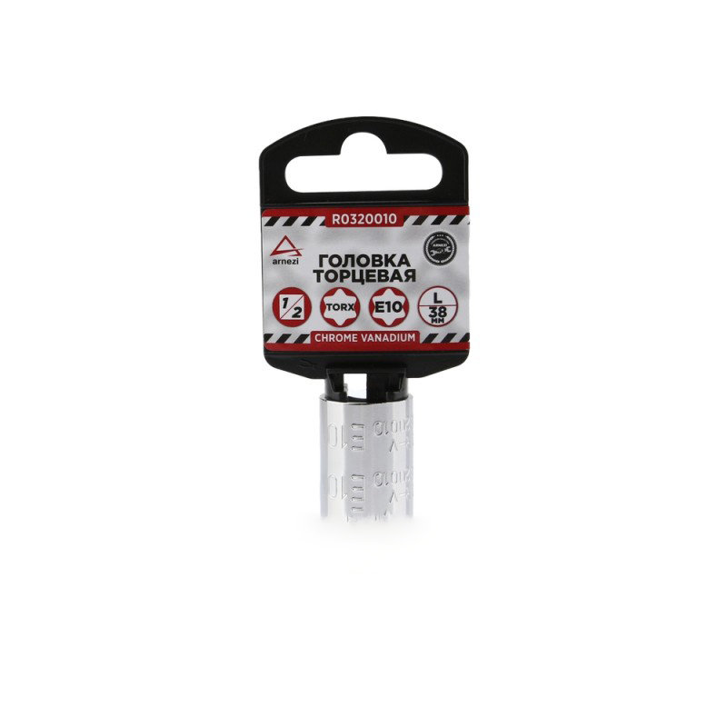 

Головка 1/2" Внешний Torx Е10 L=38мм, Arnezi R0320010 ARNEZI арт. R0320010