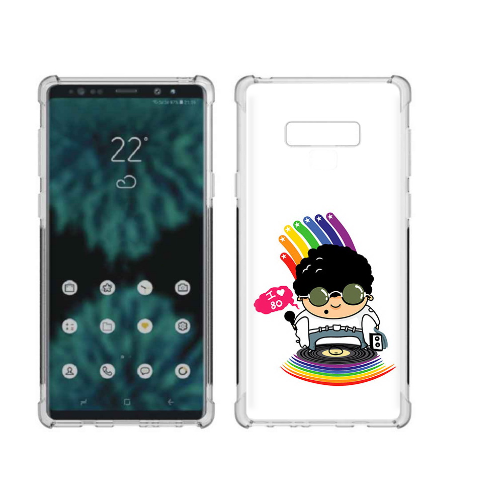 

Чехол MyPads Tocco для Samsung Galaxy Note 9 Я люблю 80-е (PT115235.598.205), Прозрачный, Tocco