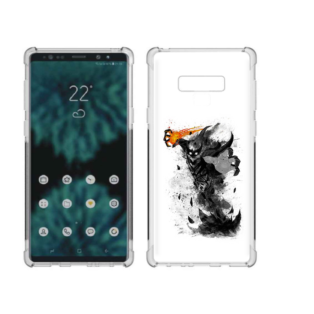 

Чехол MyPads Tocco для Samsung Galaxy Note 9 nevermore черно белый (PT115235.598.21), Прозрачный, Tocco