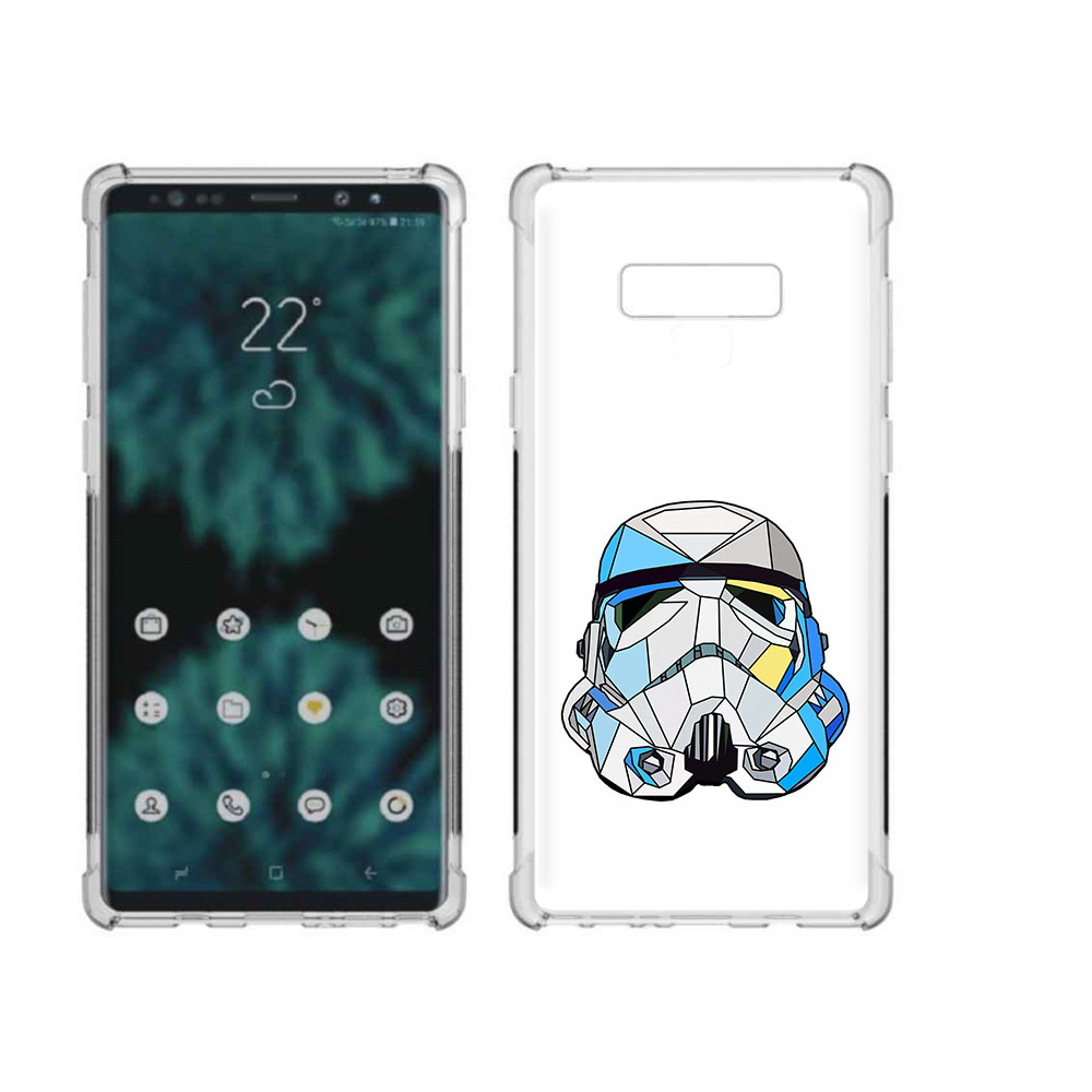 

Чехол MyPads Tocco для Samsung Galaxy Note 9 star wars дарт вейдер (PT115235.598.22), Прозрачный, Tocco