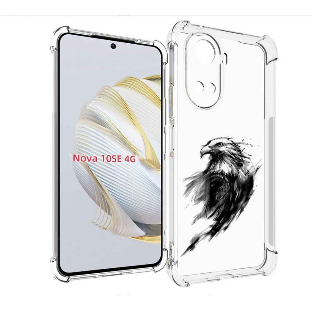 

Чехол MyPads чб птица для Huawei Nova 10 SE, Прозрачный, Tocco