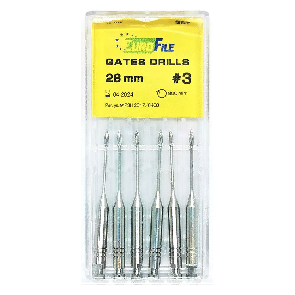 

Дрильборы Машинные, Eurofile Gates Drills 28 мм, 1844028003